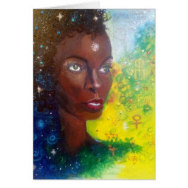 Tarjeta Saraswati de sabores de las estrellas