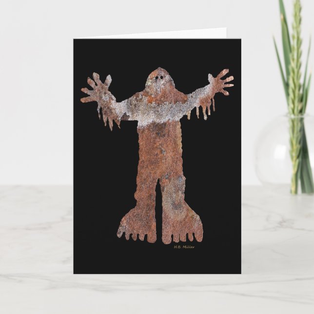 Tarjeta Sasquatch (Anverso)