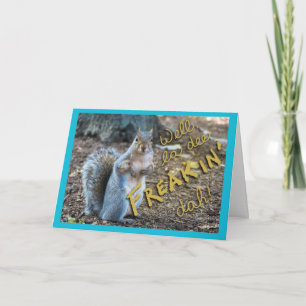 Tarjeta Sassy Squirrel