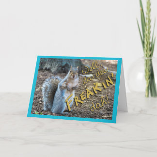 Tarjeta Sassy Squirrel