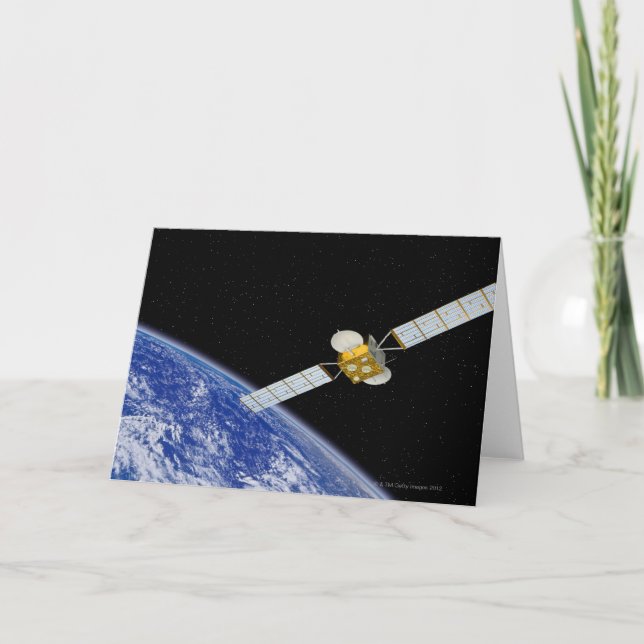 Tarjeta Satélite de comunicaciones (Anverso)