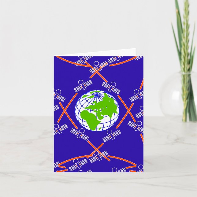 Tarjeta Satélites orbitando la Tierra (Subido por el creador)