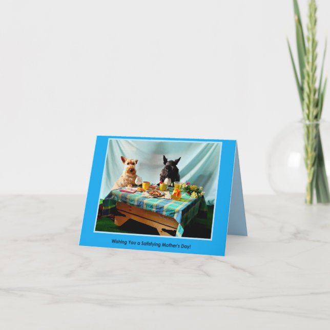 Tarjeta Satisfacer el Día de la Madre (Anverso)