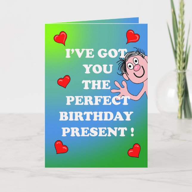 Tarjeta Saucy Birthday Card (Anverso)
