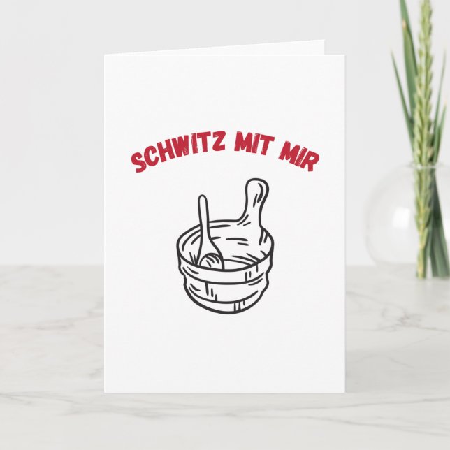 Tarjeta Sauna Suda Conmigo Saunas (Anverso)