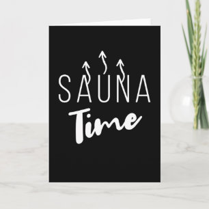 Tarjeta Sauna TIme Wellness