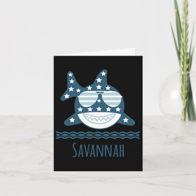 Tarjeta Savannah Georgia Pesca náutica (Anverso)