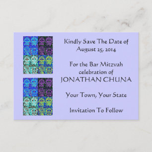 Tarjeta "Save" de servicio matutino o de asuntos n