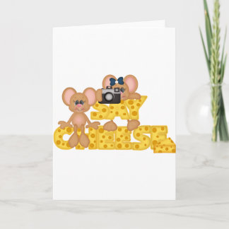 Tarjeta Say Cheese Mouse