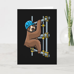 Tarjeta Scaffolder Sloth Scaffolding
