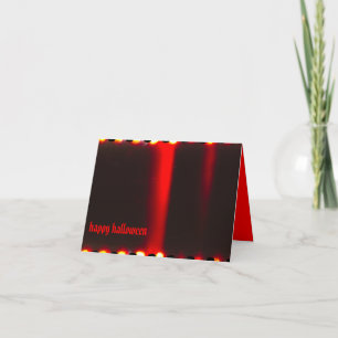 Tarjeta Scarlet Red Gothic Halloween