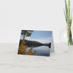 Tarjeta Scenic New Hampshire