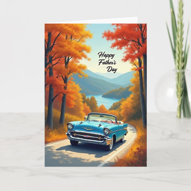 Tarjeta Scenic Route Fathers Day Card (Anverso)