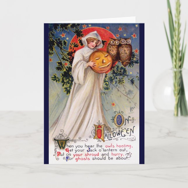Tarjeta Schmucker: El Halloween (Anverso)