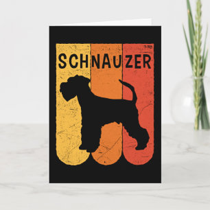 Tarjeta Schnauzer Schnauzer Mom Perro Dueño Perro Lover