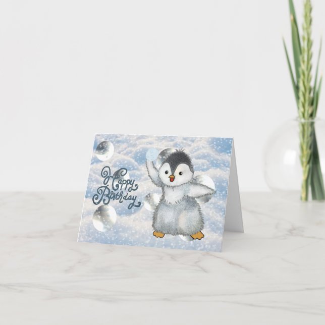 Tarjeta Schneeballschlacht Karte (Anverso)