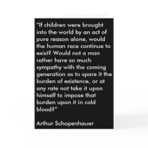 Tarjeta Schopenhauer para el Día de la Madre