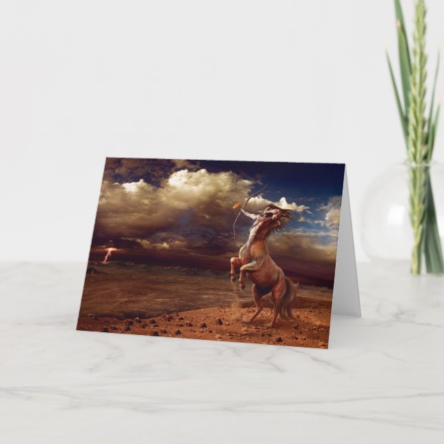 Tarjeta Schütze - Grußkarte (Anverso)