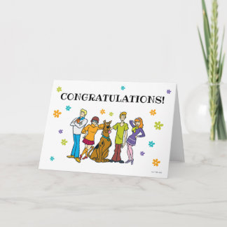 Tarjeta Scooby-Doo y la pandilla felicitaciones