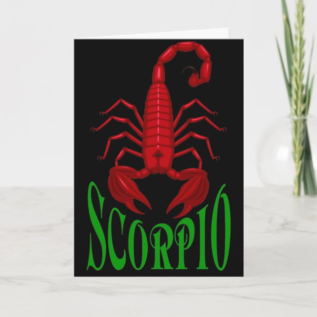 Tarjeta Scorpio (Anverso)