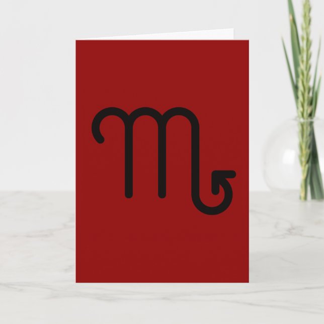 Tarjeta Scorpio Card (Anverso)