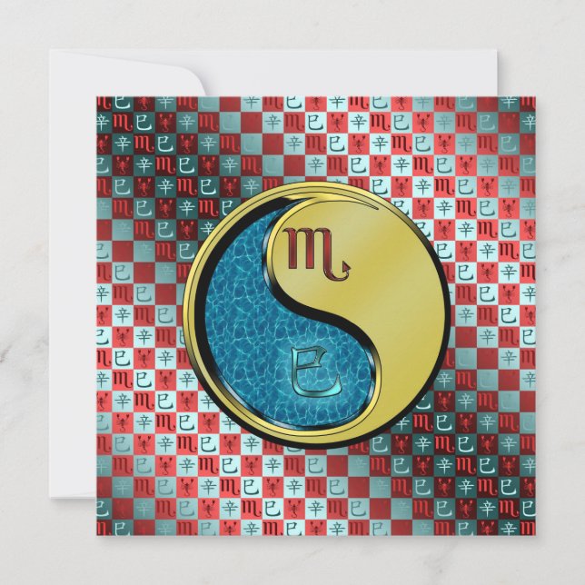 Tarjeta Scorpio & Metal Snake (Anverso)