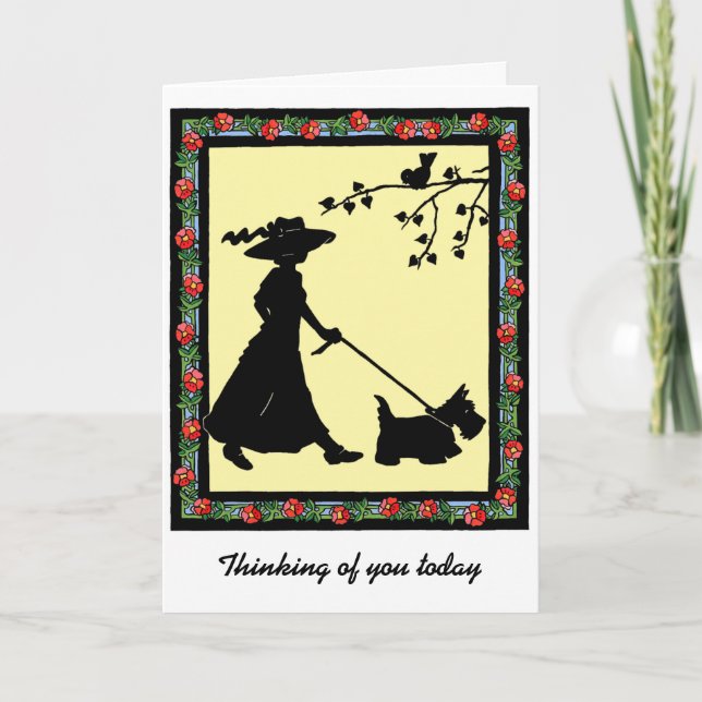 Tarjeta Scot que camina (Anverso)