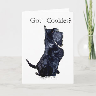 Tarjeta Scottie - ¿Tienes Galletas?