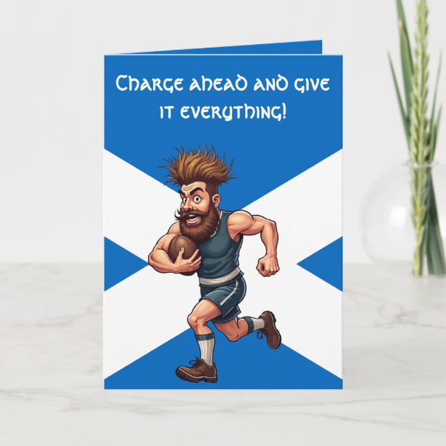 Tarjeta Scottish Rugby Pride (Anverso)