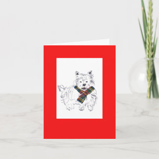 Tarjeta Scotty de Tartán