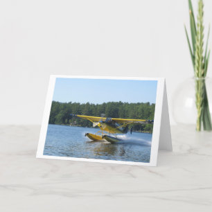 Tarjeta Scout Floatplane en Panther Pond, Maine