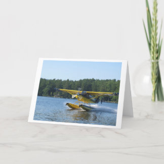 Tarjeta Scout Floatplane en Panther Pond, Maine
