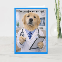 Tarjeta Script Details Get Well Card  PA-2