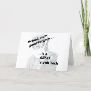 Tarjeta Scrub Tech