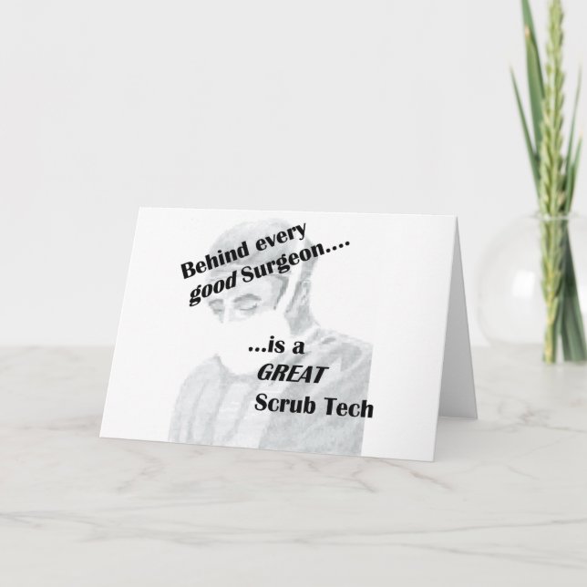 Tarjeta Scrub Tech (Anverso)