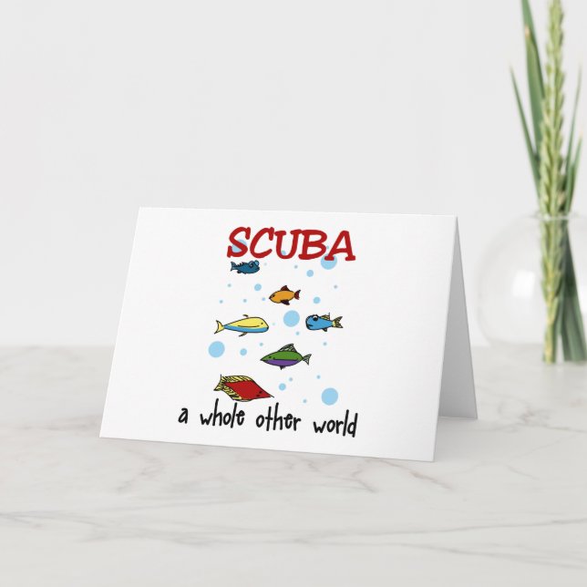 Tarjeta Scuba (Anverso)
