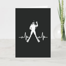 Tarjeta Scuba Diving Cards Diver Snorkeling Water Sports