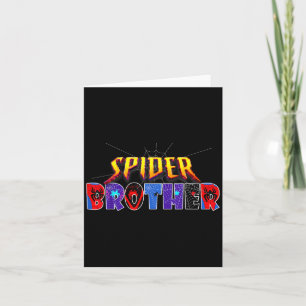 Tarjeta Sder Brother Shirt Birthday Family Funny Halloween