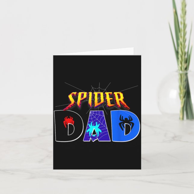 Tarjeta Sder Dad Shirt Birthday Fathers Day Halloween Cost (Anverso)