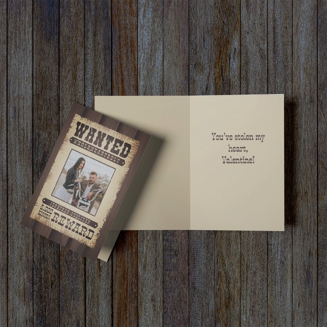 Tarjeta Se busca al Poster occidental Valentine de todo co (Subido por el creador)