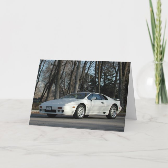 Tarjeta SE de Lotus Esprit (Anverso)