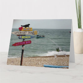 Tarjeta Se fue.Pesca.