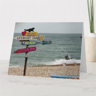 Tarjeta Se fue.Pesca.