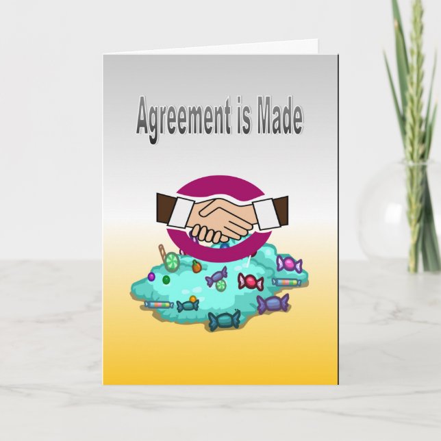 Tarjeta Se hace el acuerdo (Anverso)