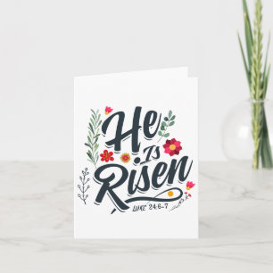 Tarjeta Se Levanta La Resurrección Religiosa De Los Camisa