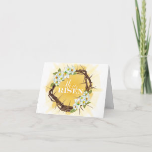 Tarjeta Se Levanta Pascua Religiosa