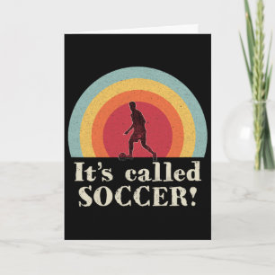 Tarjeta Se llama fútbol divertido Footll