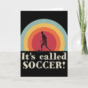 Tarjeta Se llama fútbol divertido Footll