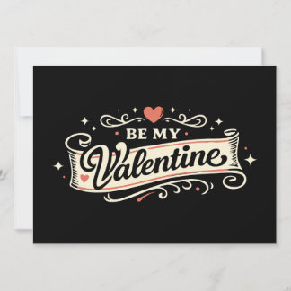 Tarjeta Sé Mi Amor De San Valentín Retro Amor