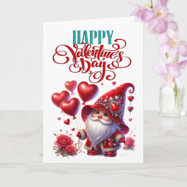 Tarjeta Sé mi Valentín (Orquídea)